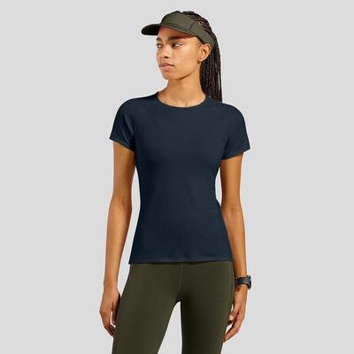 Active light base layer shirt met ronde hals en korte mouwen odlo