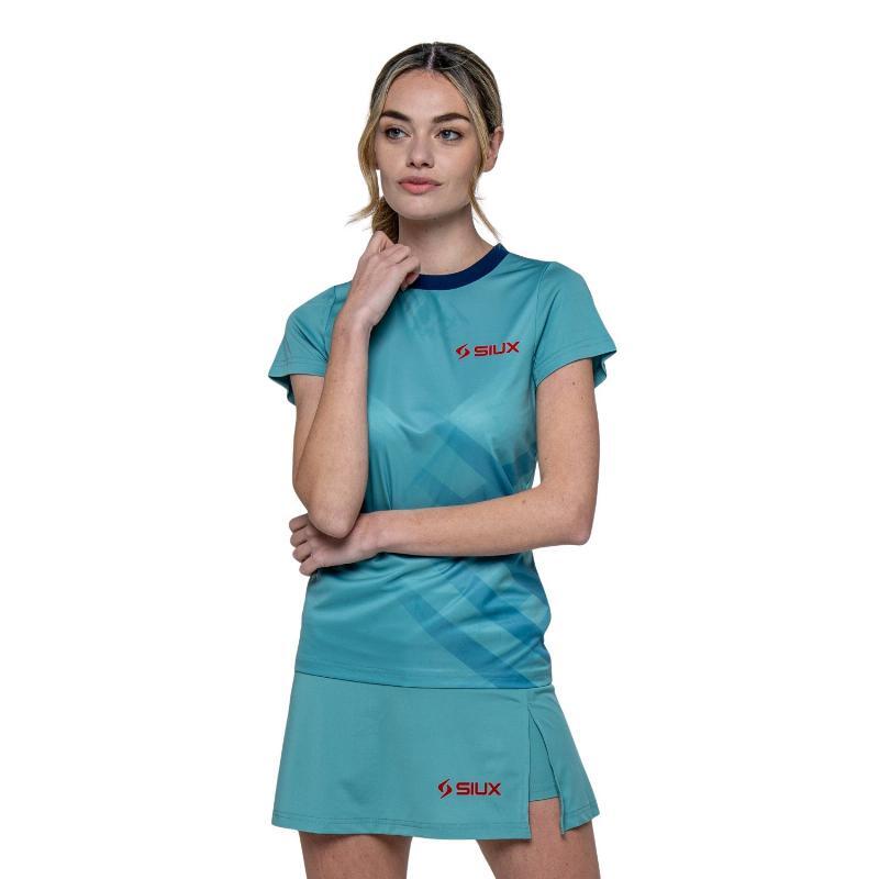 Camiseta Siux Wave 26 Verde Mujer 2/5