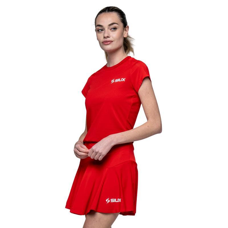 Camiseta Siux Match 26 Rojo Mujer 3/5