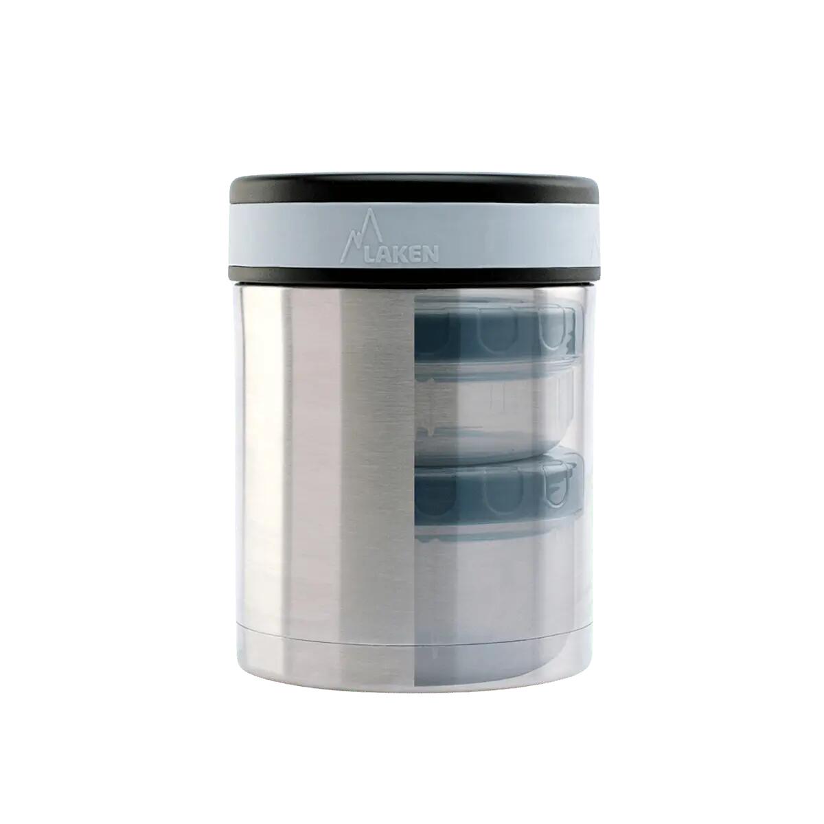 Termo para alimentos acero inoxidable con funda de neopreno 1L – LAKEN 2/2