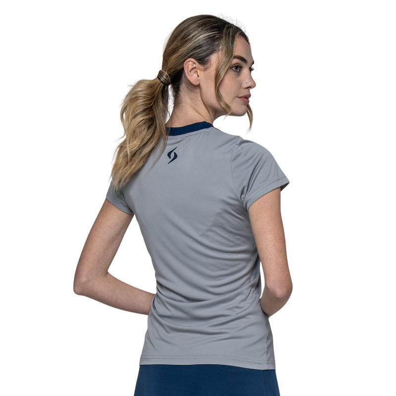 Camiseta Siux Wave 26 Gris Mujer 5/5