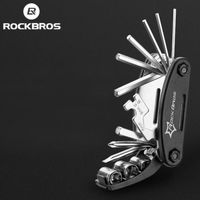 Narzędzie wielofunkcyjne, multitool, 16 elementów ROCKBROS (GJ1601) 7/7