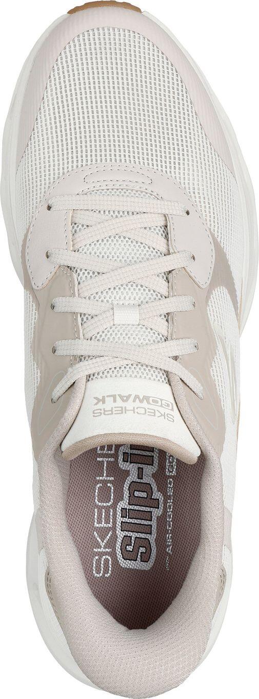 Chaussures Sportswear Skechers Slip-ins Go Walk Glide-Step 2.0 Zac Blanc Homme 3/5