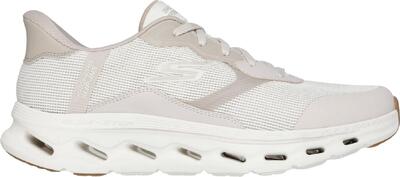 Skechers go walk glide-step 2.0 sportschoenen wit heren