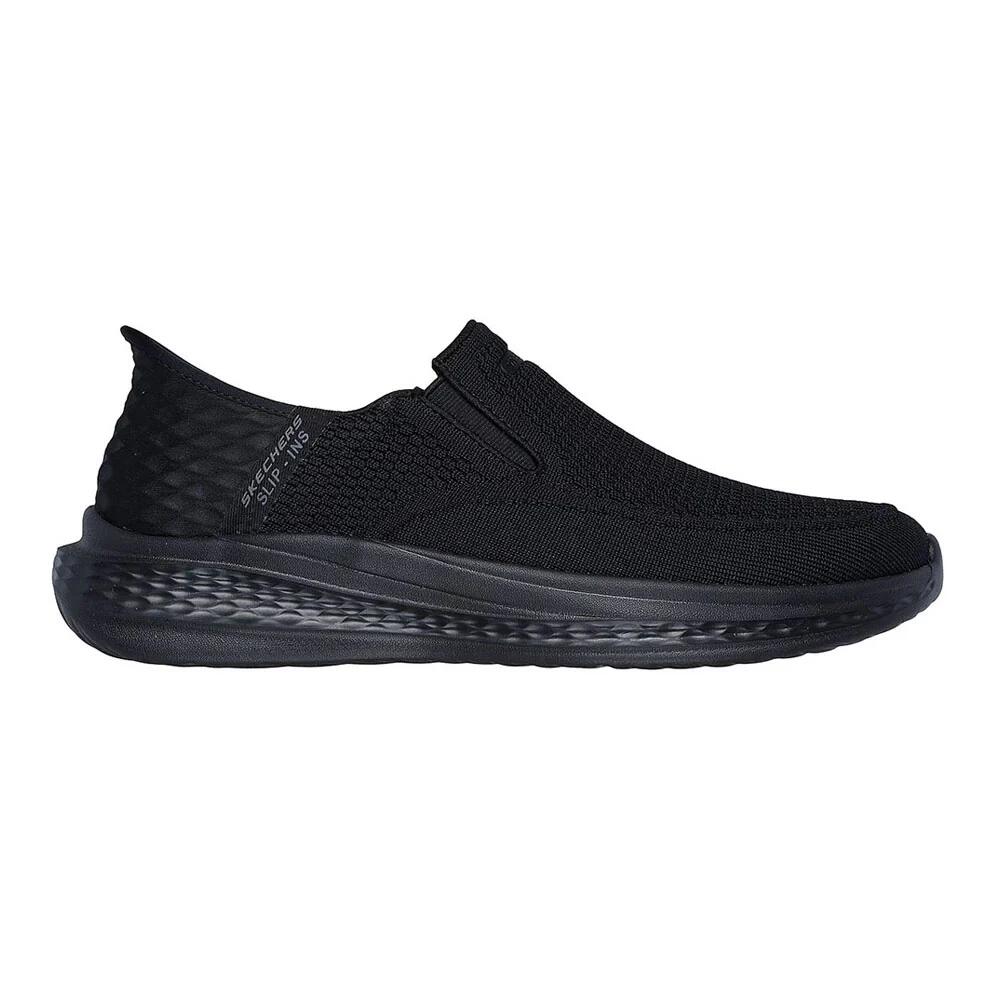 Băieți SKECHERS Slade Deacon - încălțăminte sport casual neagră