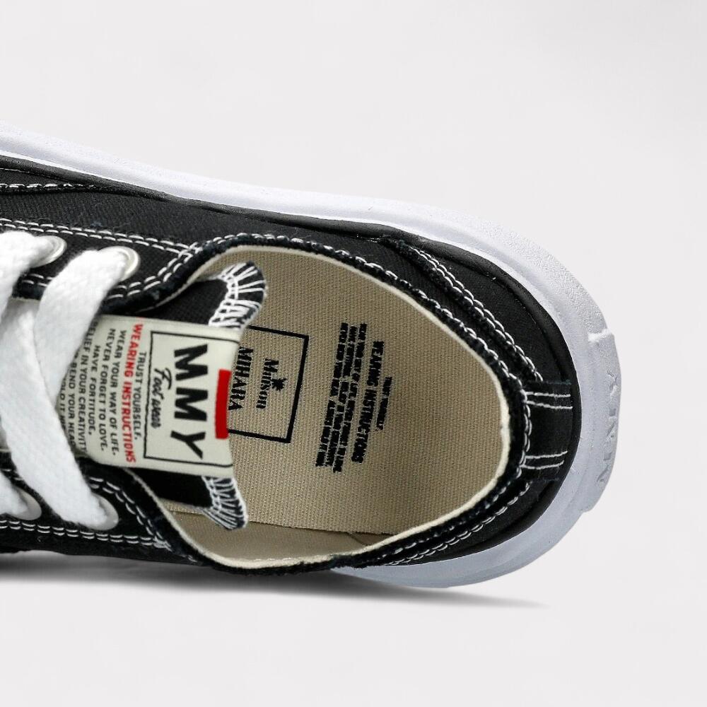 Maison Mihara OG Sole Canvas Low Black - Taille : 42 EU 5/7