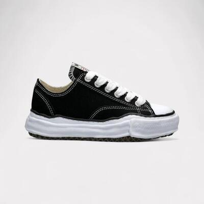 Schoenen peterson og sole canvas low black