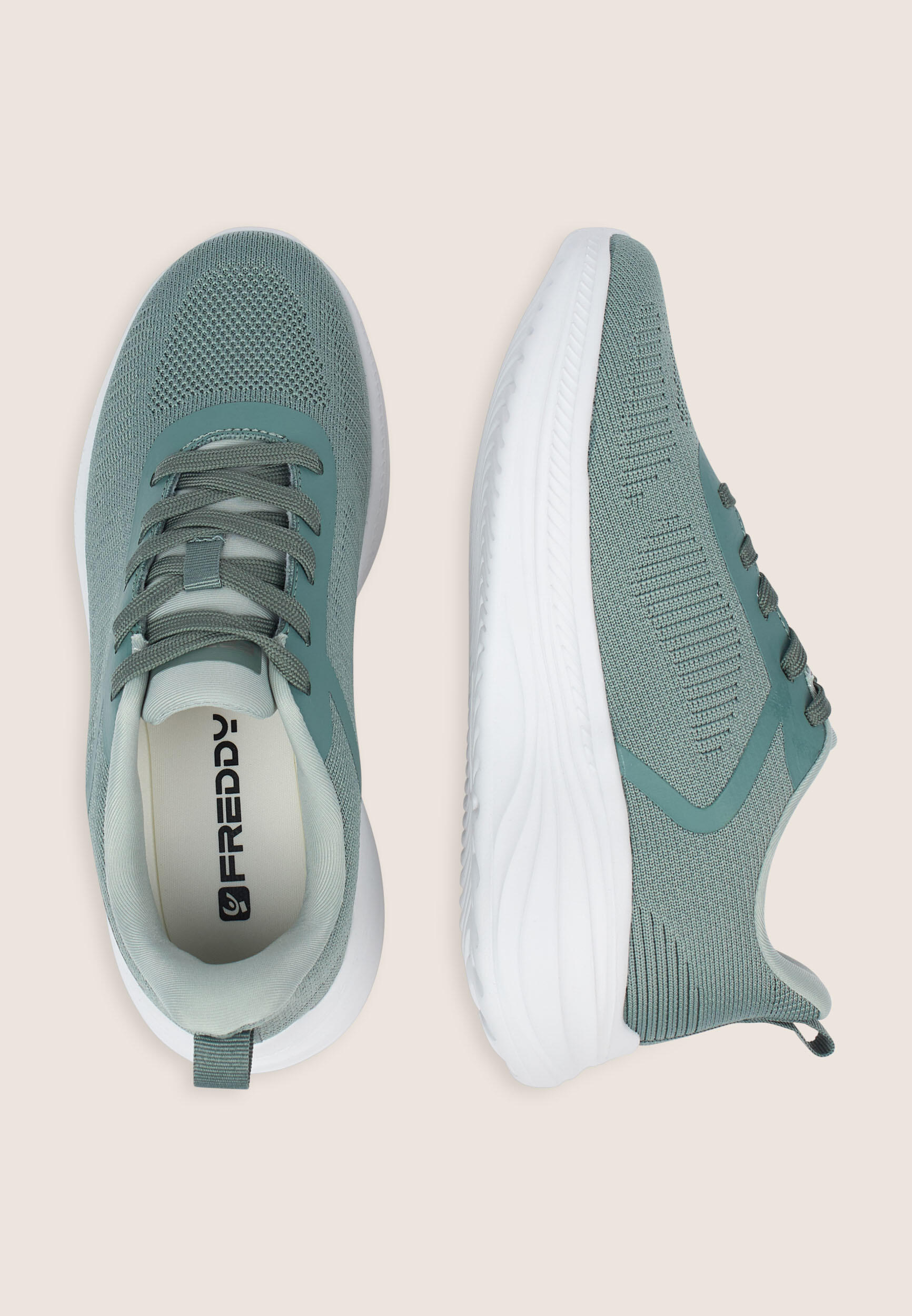 Sneakers en tissu avec renforts techniques et semelle ultralégère 3/3