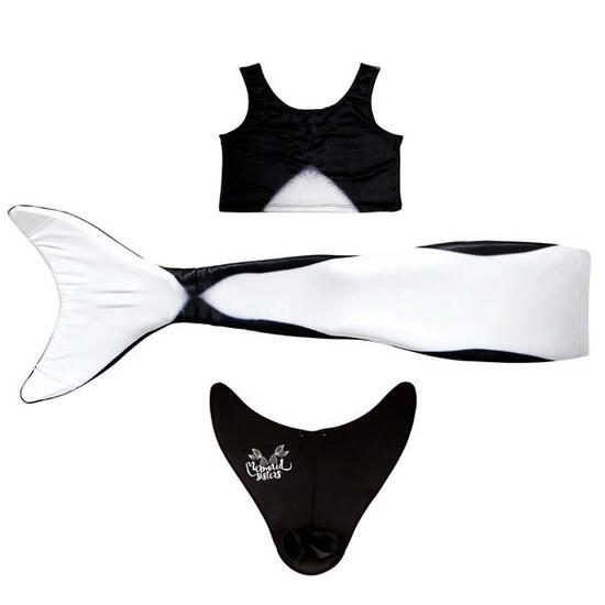 Ensemble queue de sirène Orca Monovin et maillot de bain bikini pour filles