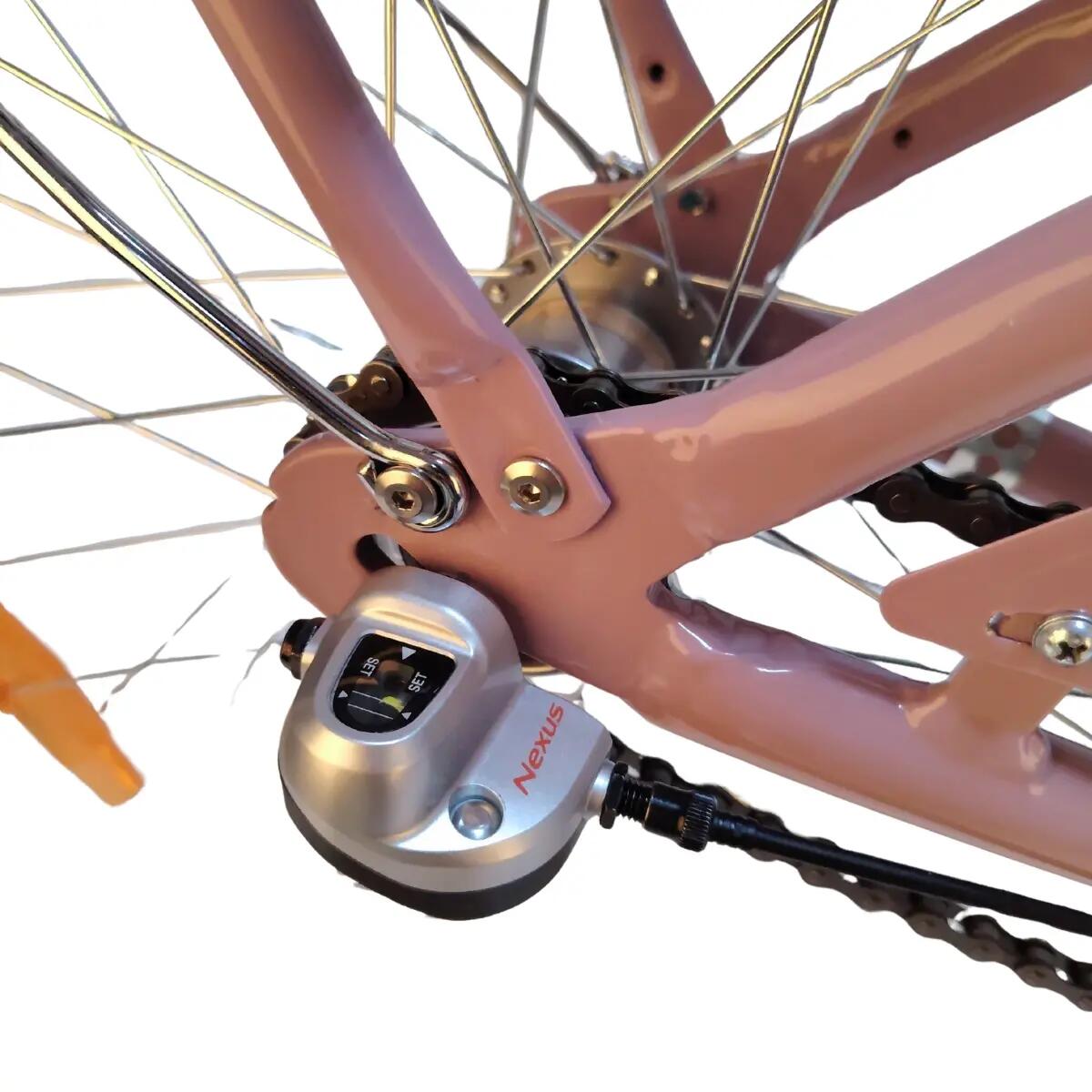 Devron Grazia AL N3 stadsfiets - 28 inch, M, roze 4/6