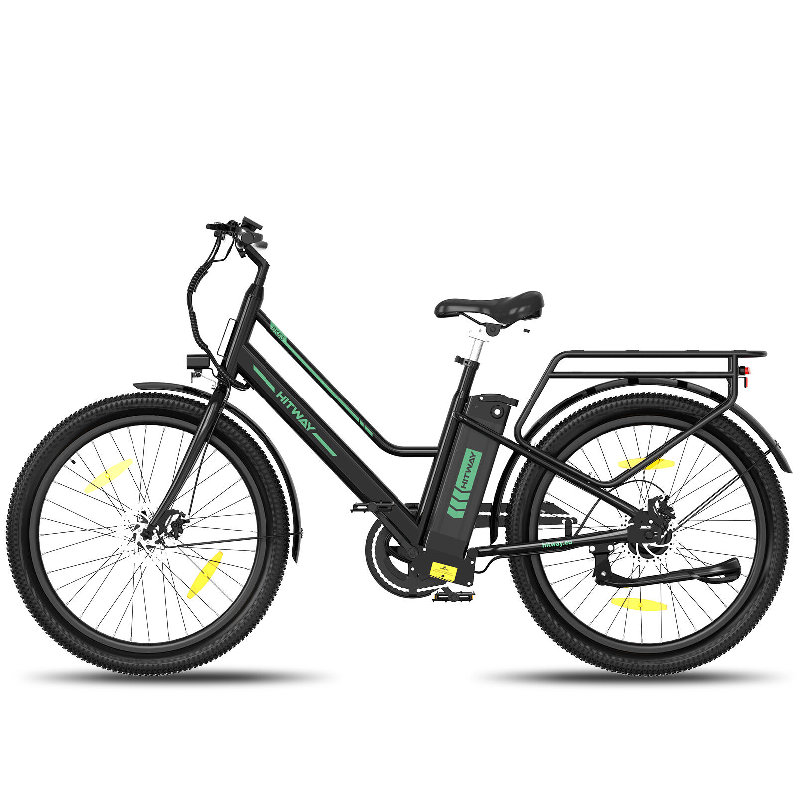 27,5" Elektrische stadsfiets lage instap uitneembare accu 13Ah BK8S APP 3/7
