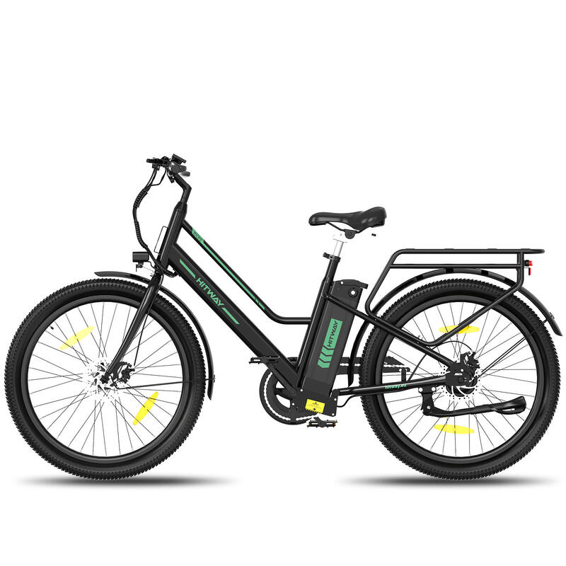 27,5" Bicicletă electrică urbană cadru jos baterie detașabilă 13Ah BK8S APP
