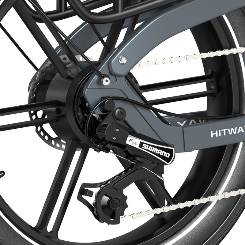 20*4,0" Ciclism Bicicletă electrică pliabilă fat bike 720Wh hidraulice BK10SPRO