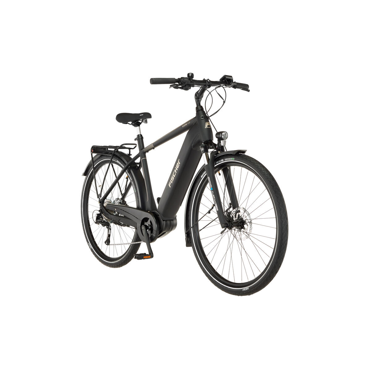 FISCHER Trekking VIATOR 4.2i ACTIVE E-Bike schwarz, 28 Zoll, RH 55 cm, 630 Wh 2/7