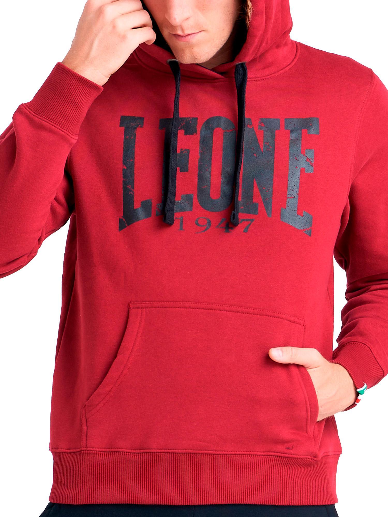 Chándal de invierno cepillado con capucha para hombre Leone Basic Vintage 5/8