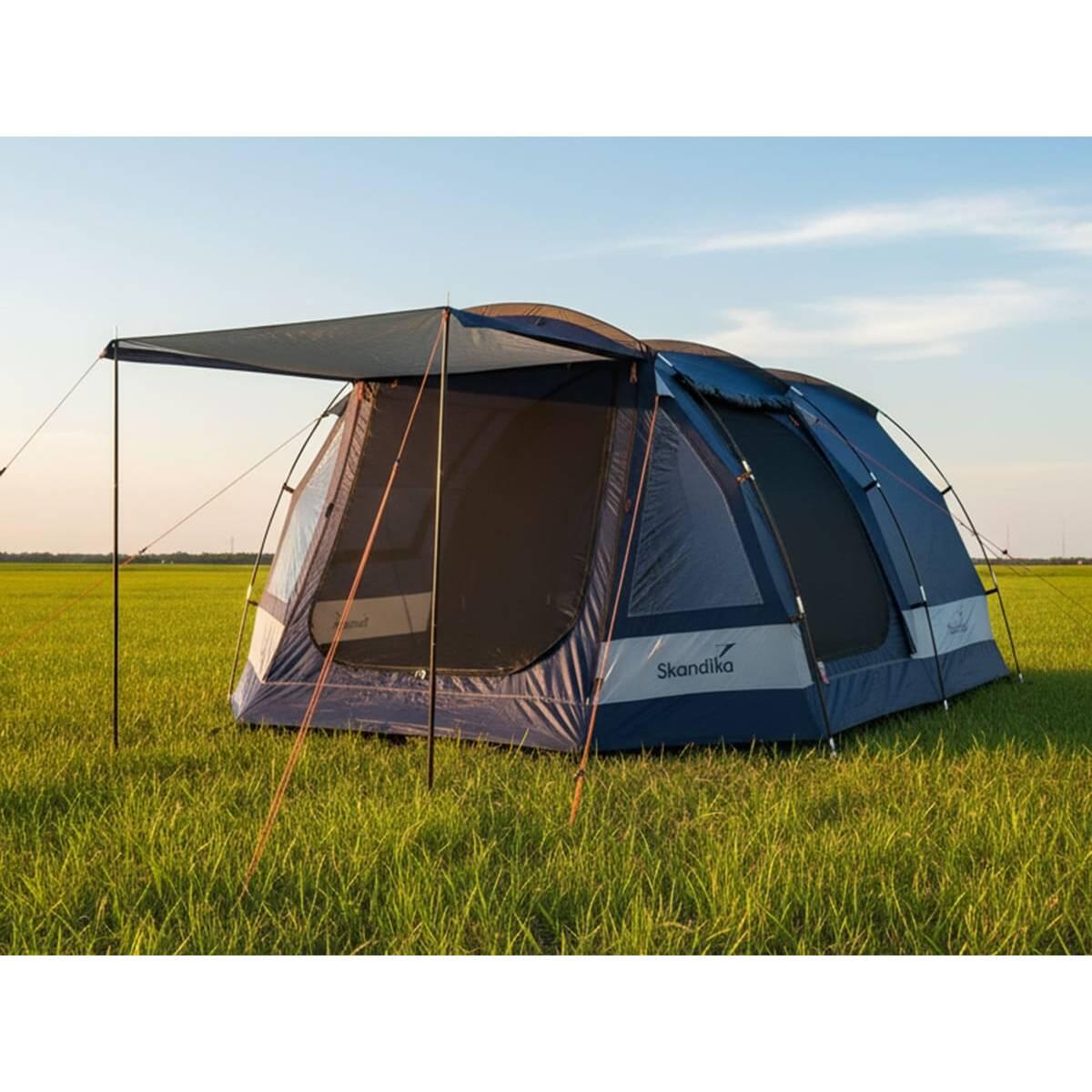 Tente tunnel Kambo 6 Sleeper Protect - Sol cousu - Cabine  noire - 6 pers 3/7
