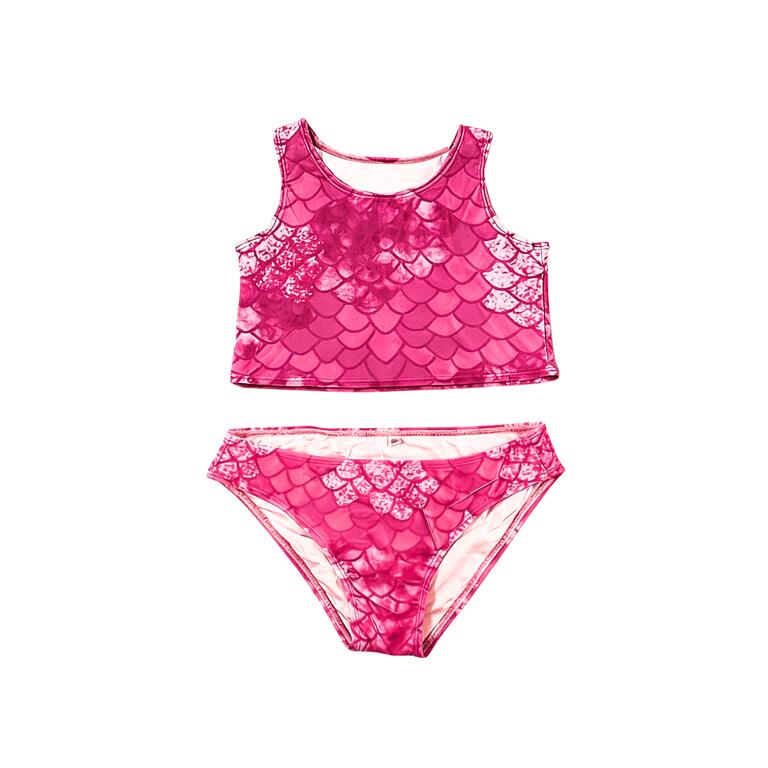 Zeemeerminset voor meisjes - Monovin & Bikini Zeemeermin Zwemkleding 5/5