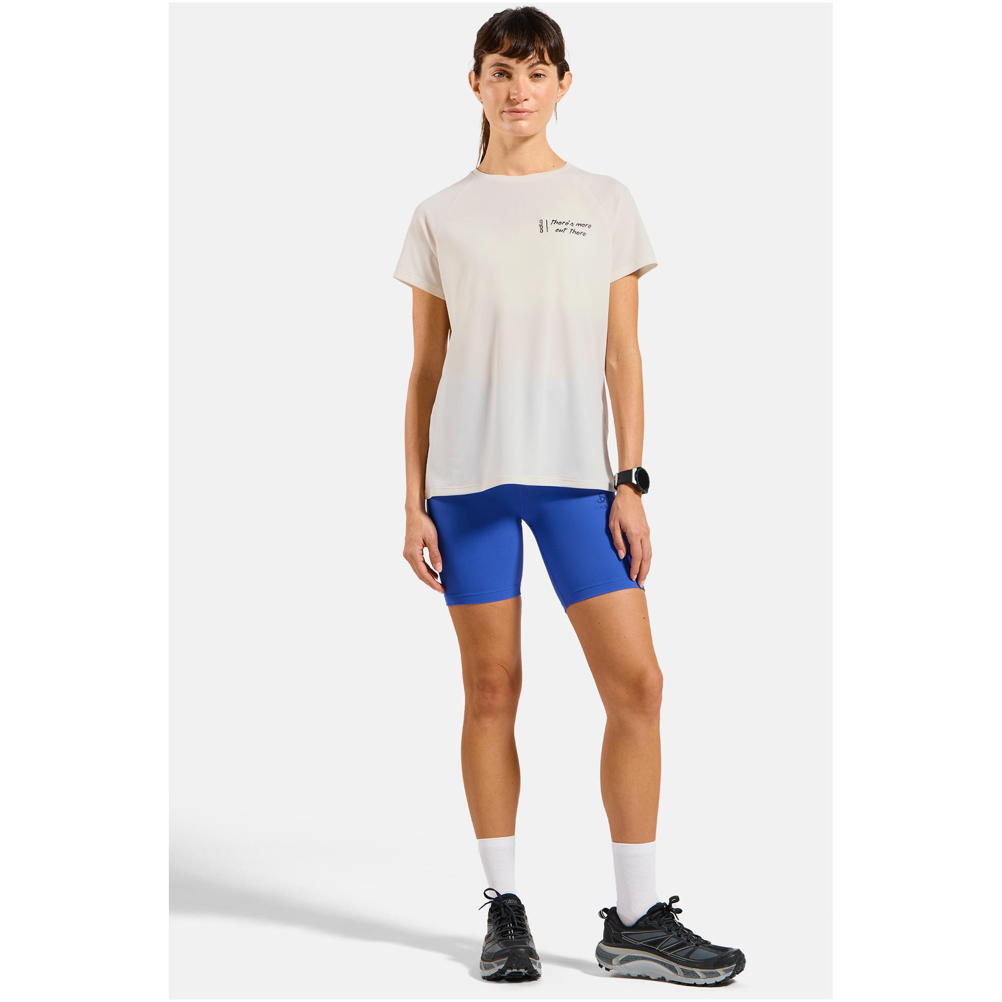 Koszulka z krótkim rękawem damska ODLO T-shirt crew neck s/s ESSENTIAL PRINT 3/7