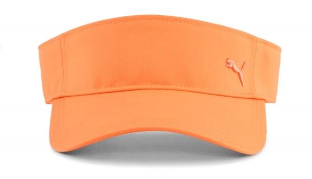Visiera da golf sportiva Puma da donna, arancione 3/3