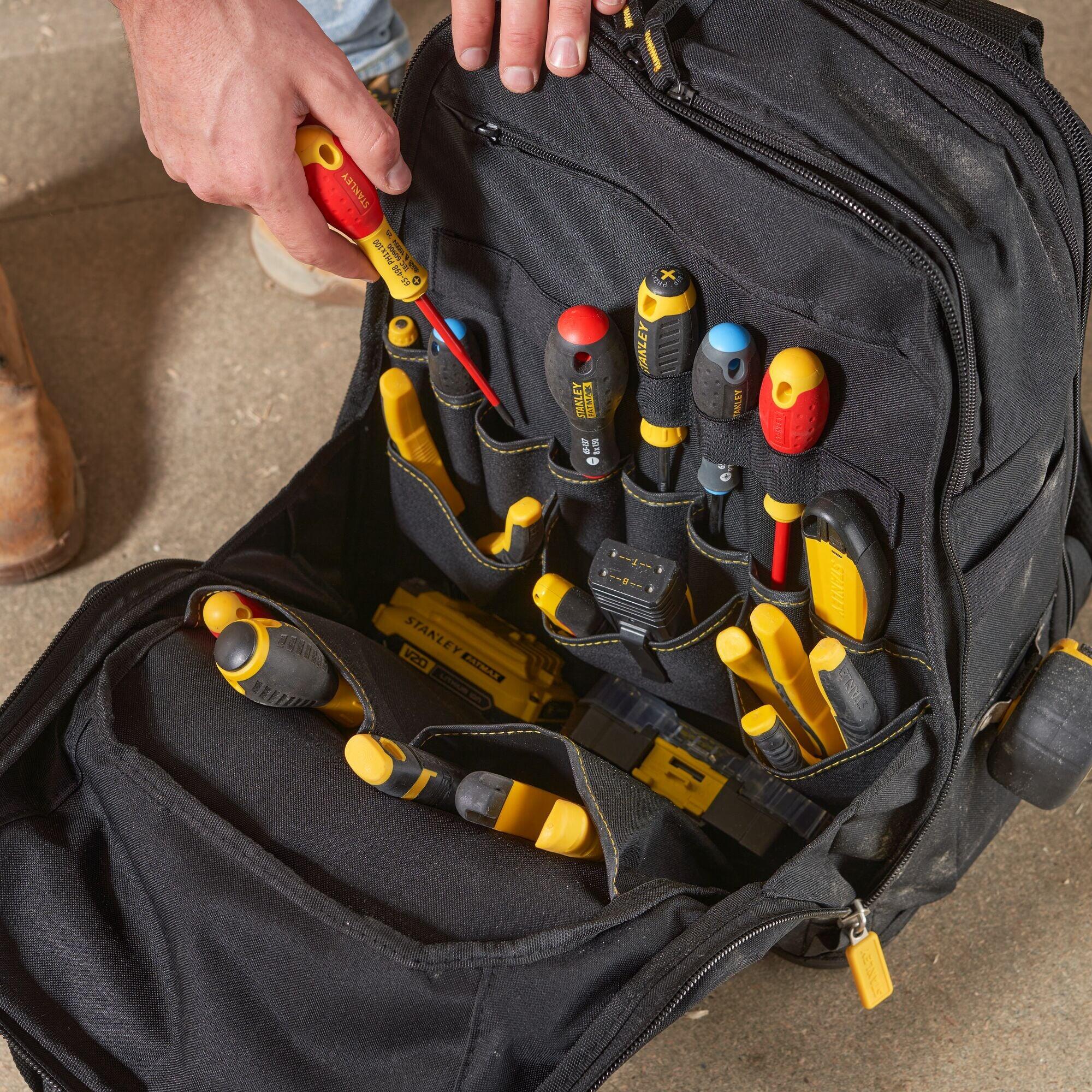 Sac à dos d'outils Stanley FatMax Quick Access 6/7