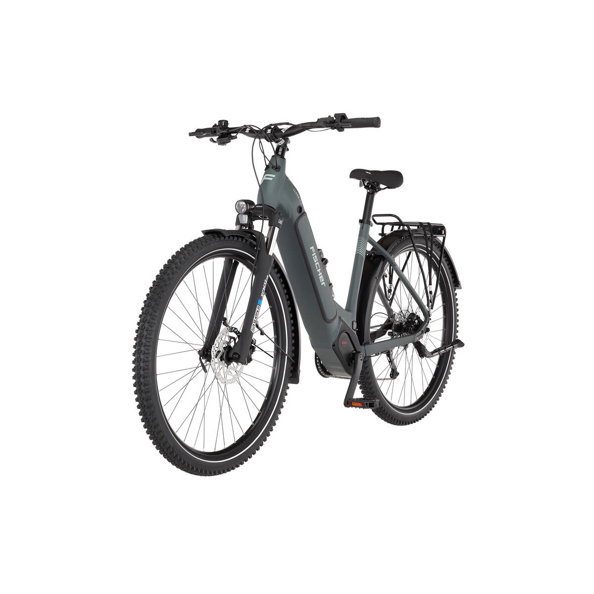 FISCHER TERRA 6.8i ULTIMATE E-Bike - grün matt, 28 Zoll, RH 50 cm, 711 Wh 3/7
