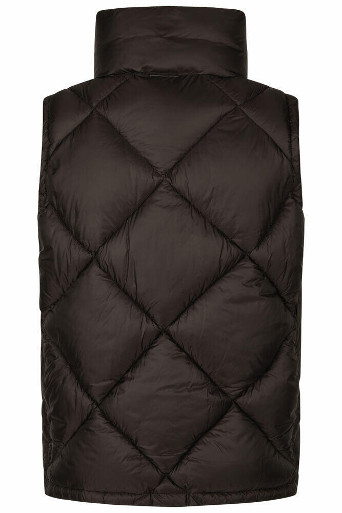 GILET MATELASSÉ  NOIR TRUFFE 2/2