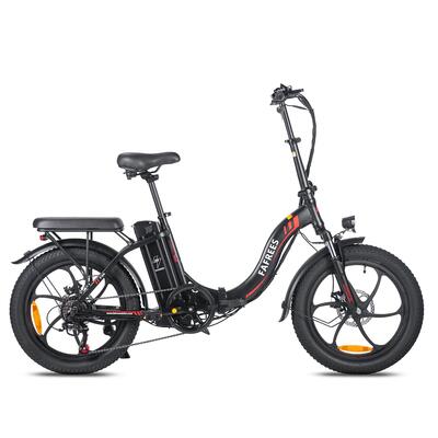 Opvouwbare elektrische fiets fafrees f20 250w motor 90km bereik