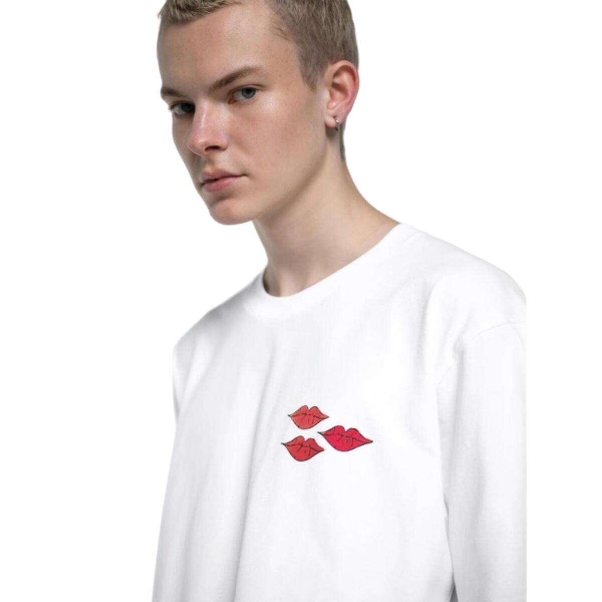 T-shirt KAWS x  Warhol UT Graphic Red White 3/5