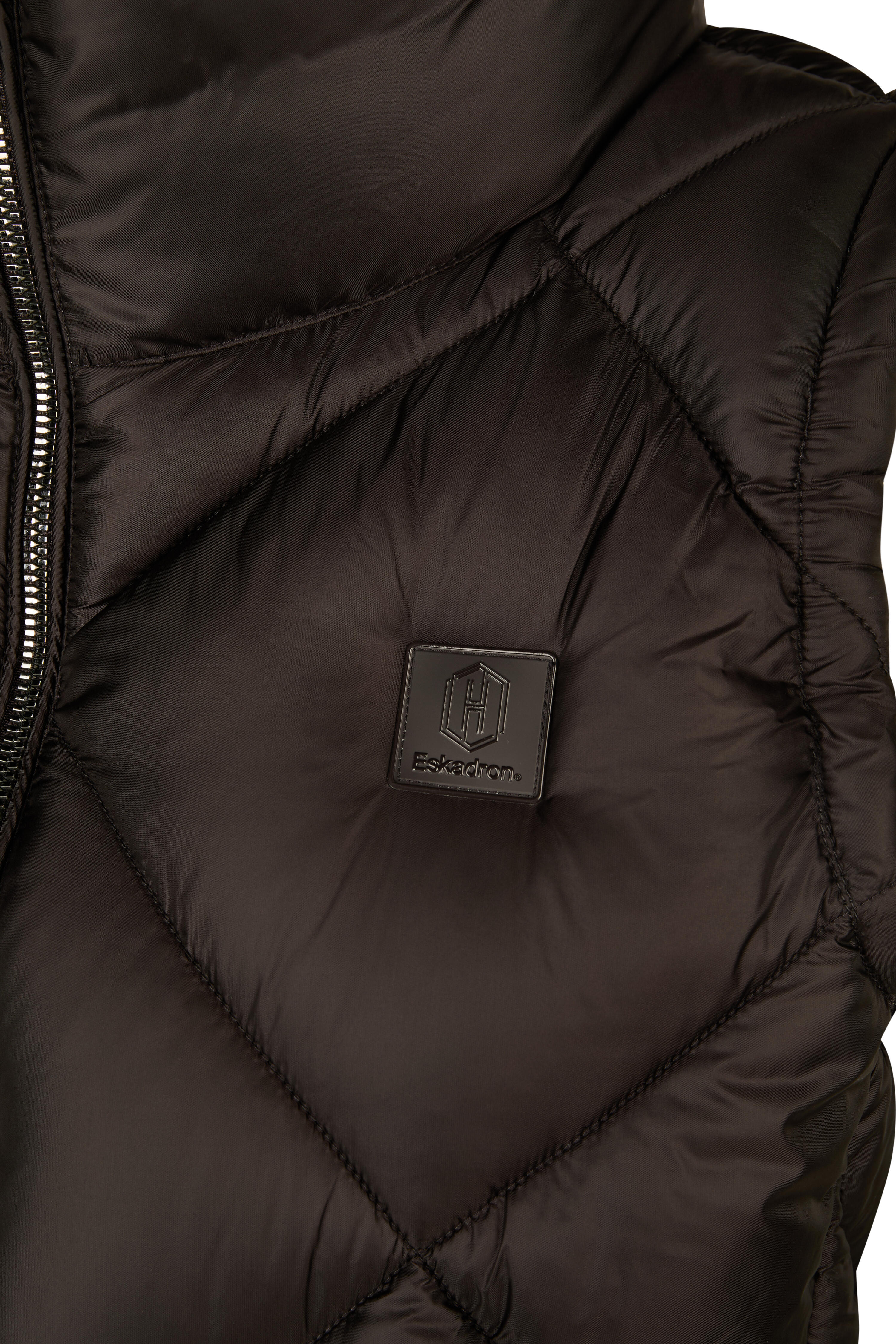 GILET MATELASSÉ  NOIR TRUFFE 7/7