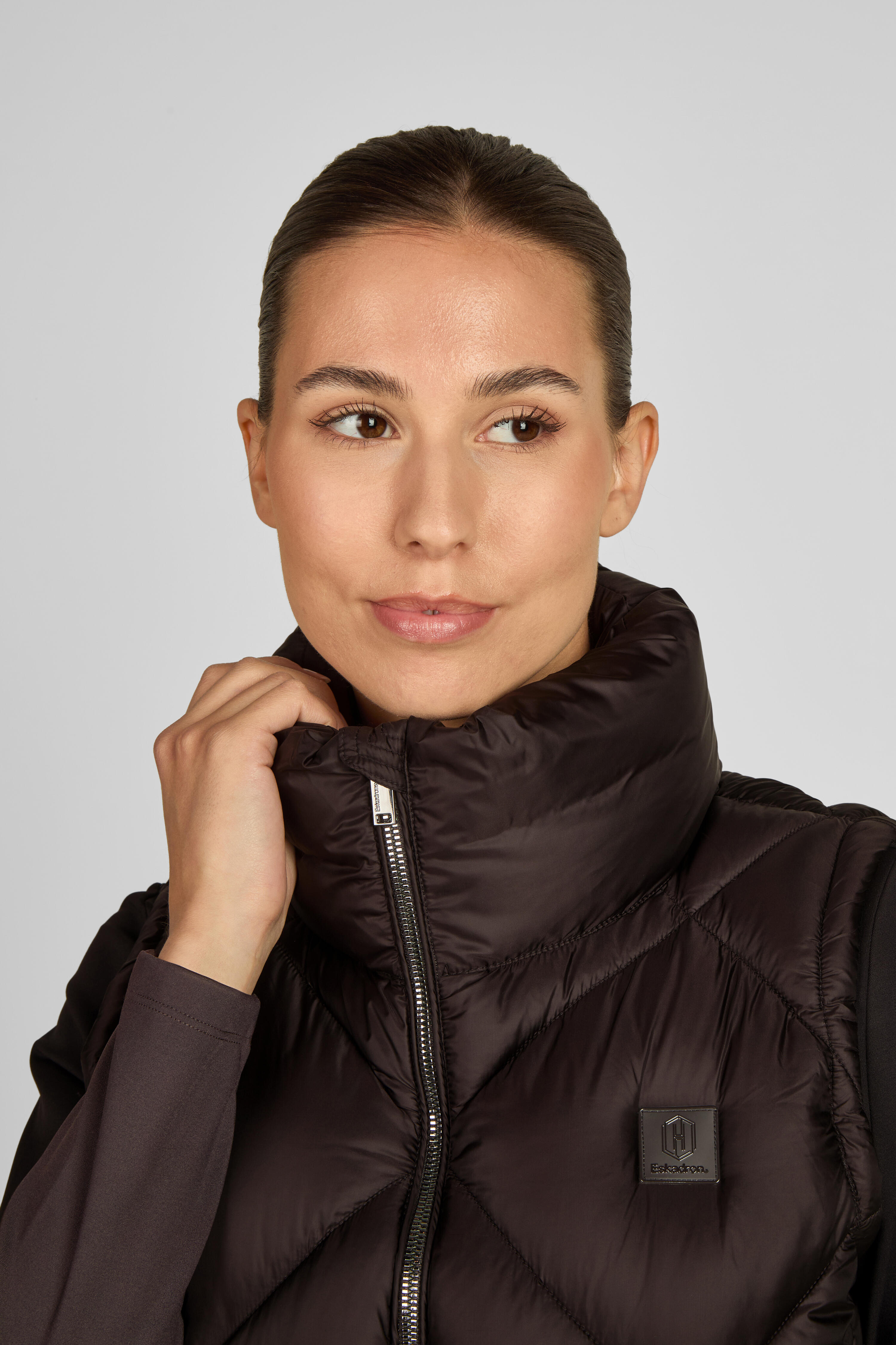 GILET MATELASSÉ  NOIR TRUFFE 5/7