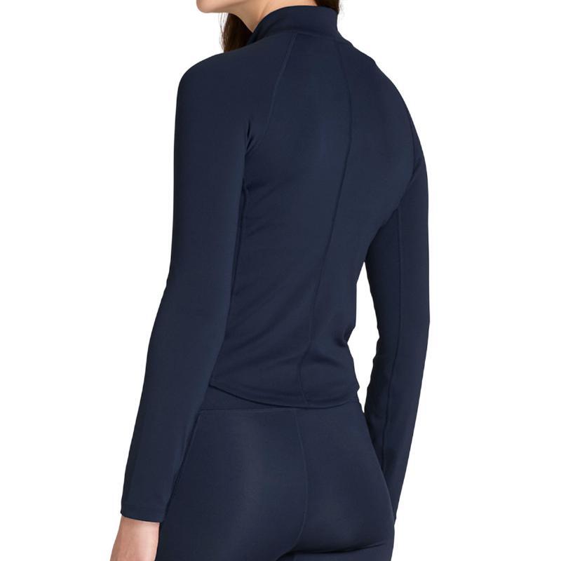 Wilson Baseline Half Zip Azul Marinho Moletom Feminino 3/5