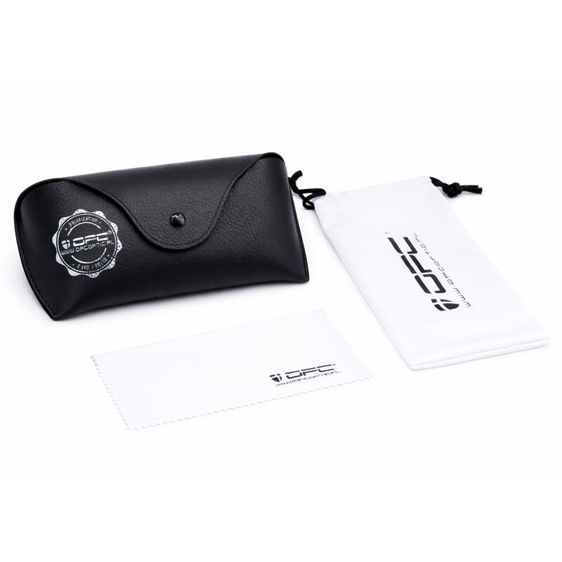 Okulary przeciwsłoneczne unisex OPC LIFESTYLE IBIZA Matt Black kat.3 + etui 5/5