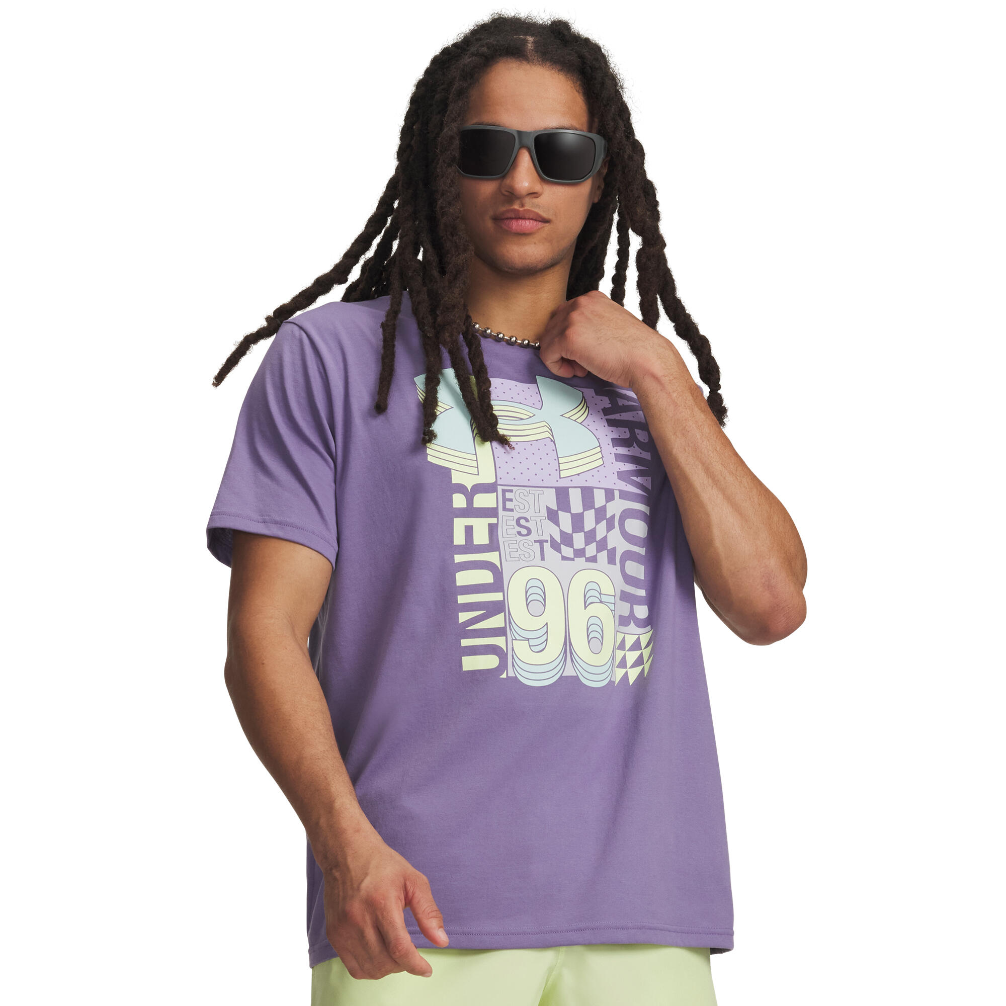 Tricou bărbați Under Armour Logo Collage - Imagine 1