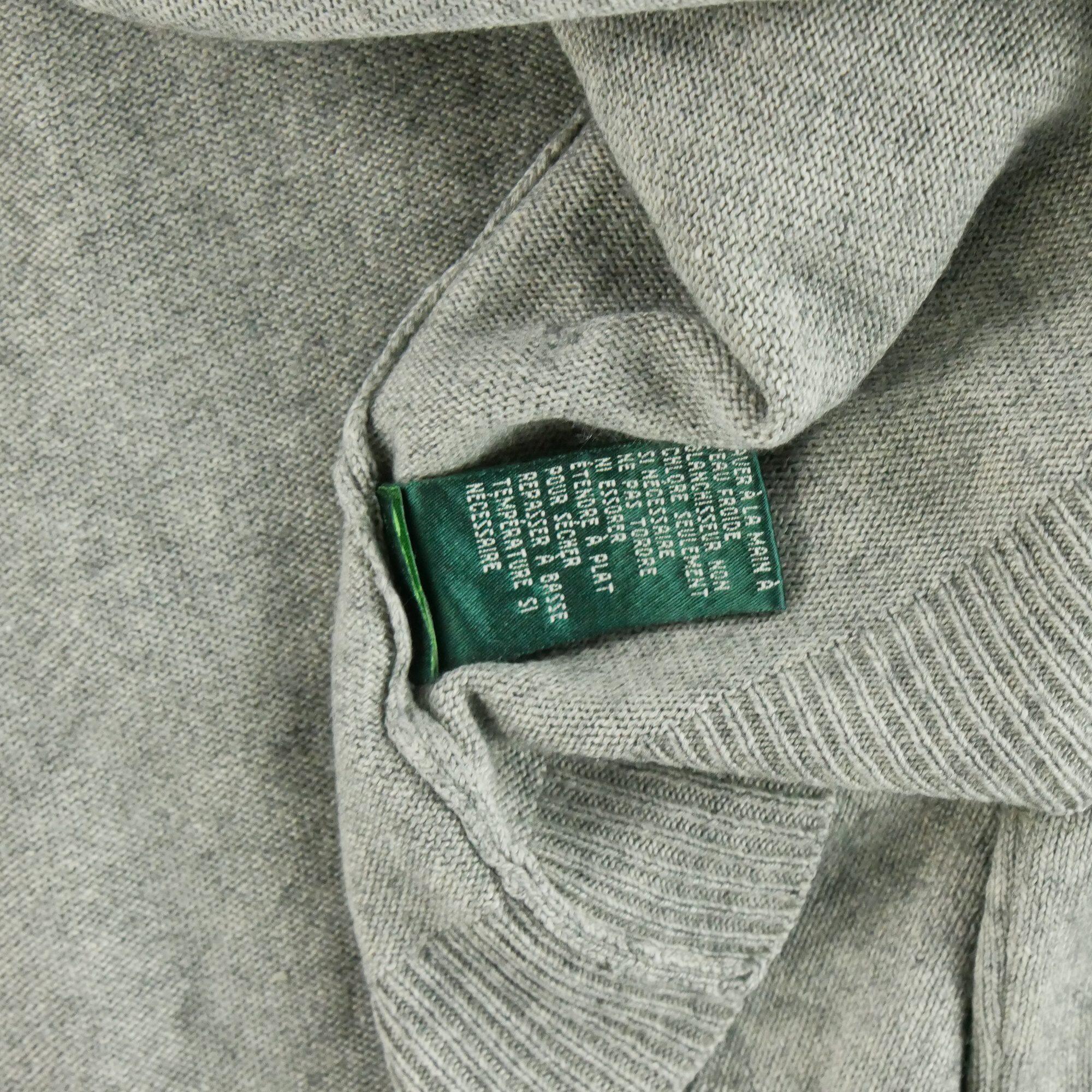 Women's silk and cashmere vest 6/6