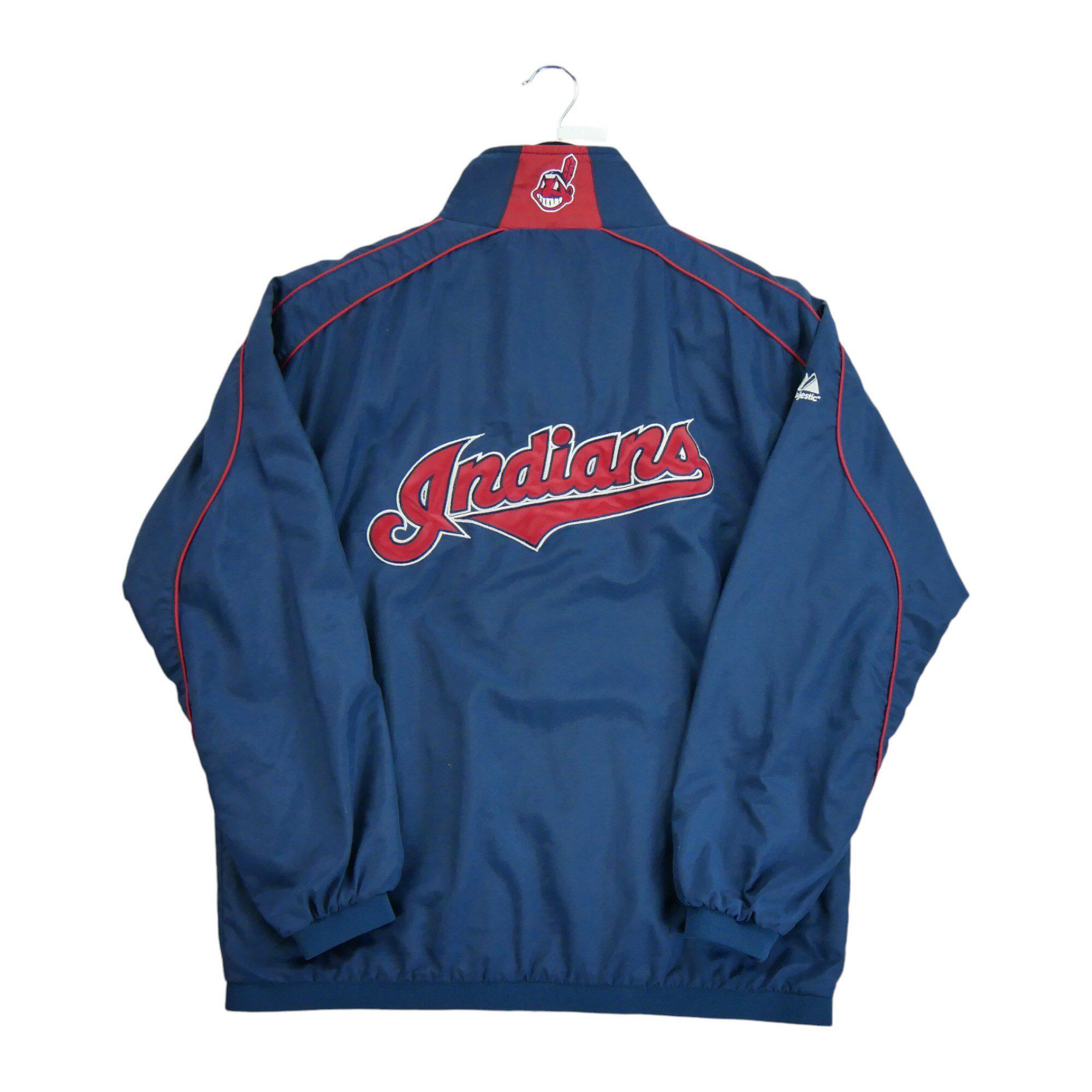 Second life - Veste Majestic Cleveland Indians MLB - Jak nowy 2/7