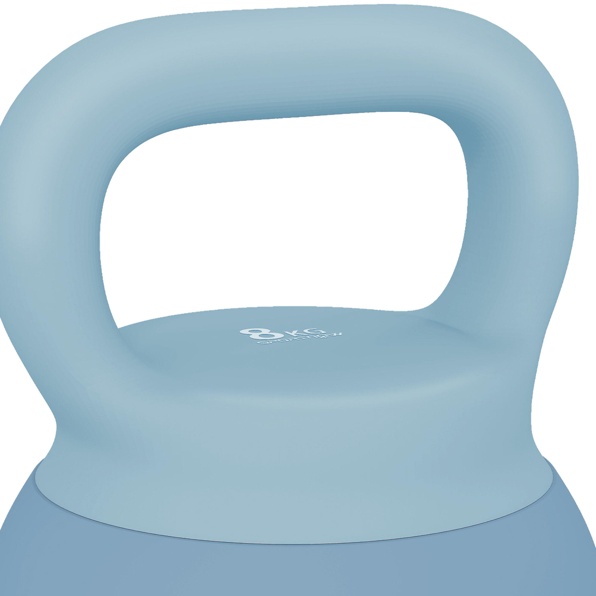 Kettlebell 27x20x20 cm azul claro SPORTNOW 4/5