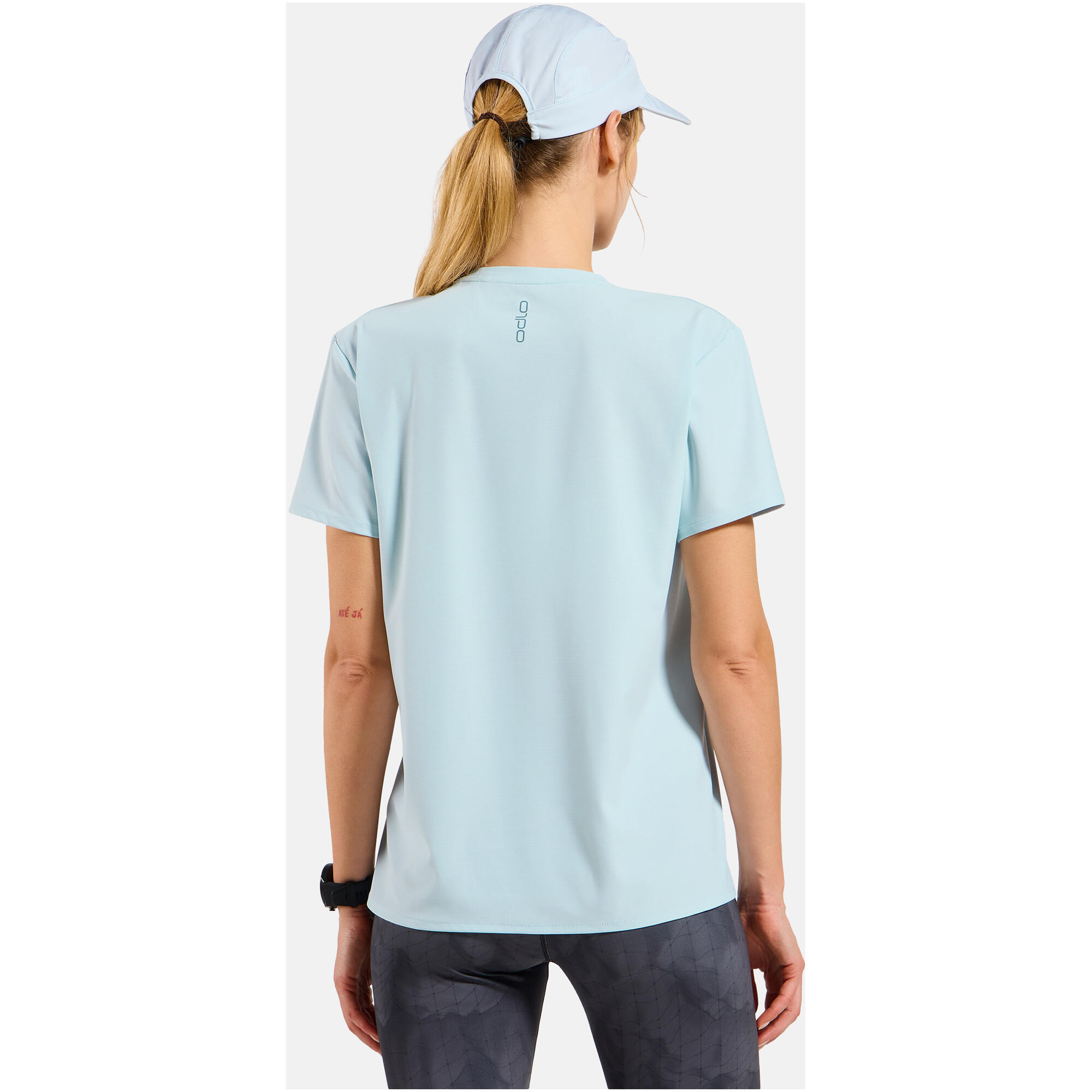 Koszulka z krótkim rękawem damska ODLO T-shirt crew neck s/s ZEROWEIGHT 2/7