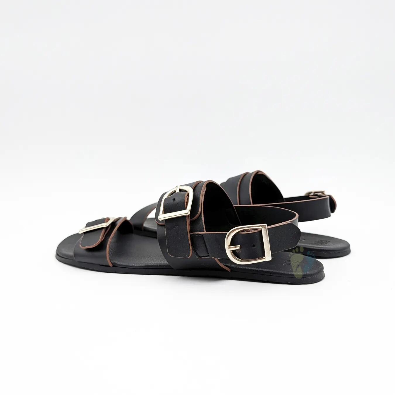 Coqueflex Sandalias Vaqueta Negro - Talla 39 4/6