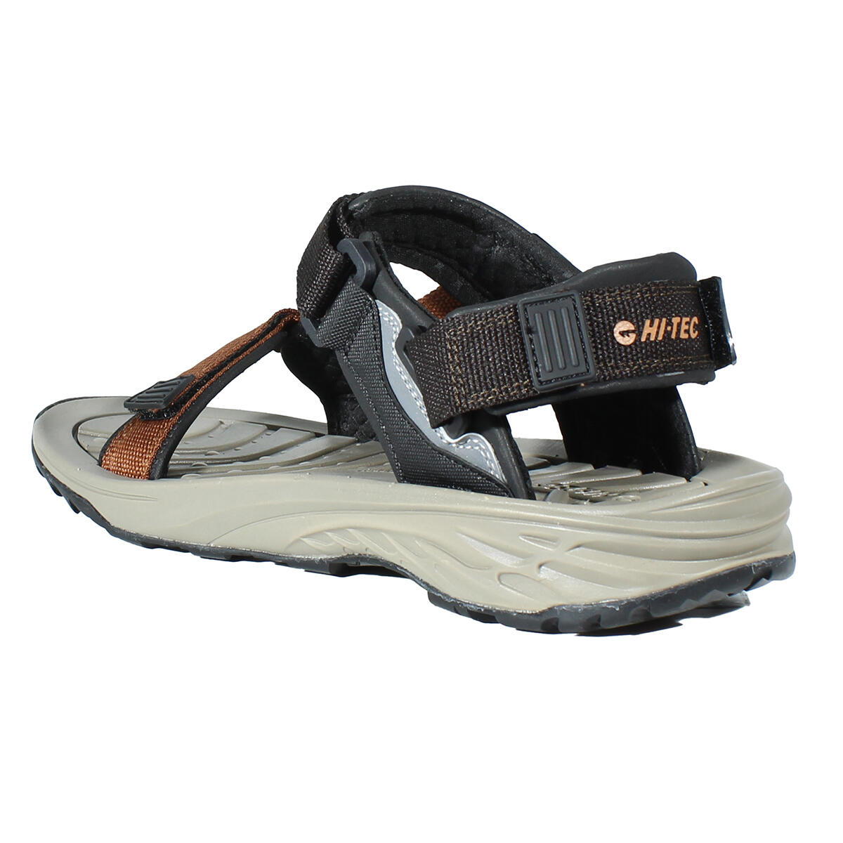 Sandalias de Montaña y Trekking Hombre Hi-Tec ULA RAFT Chocolate. 5/7