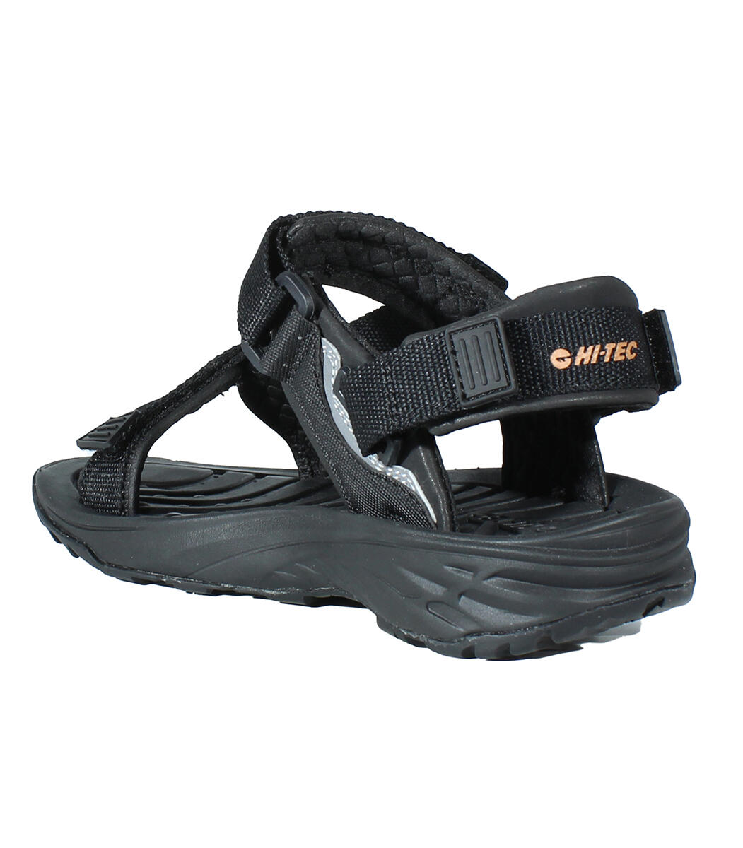 Sandálias Hi-Tec ULA RAFT para mulher para montanha e trekking Preto 5/7