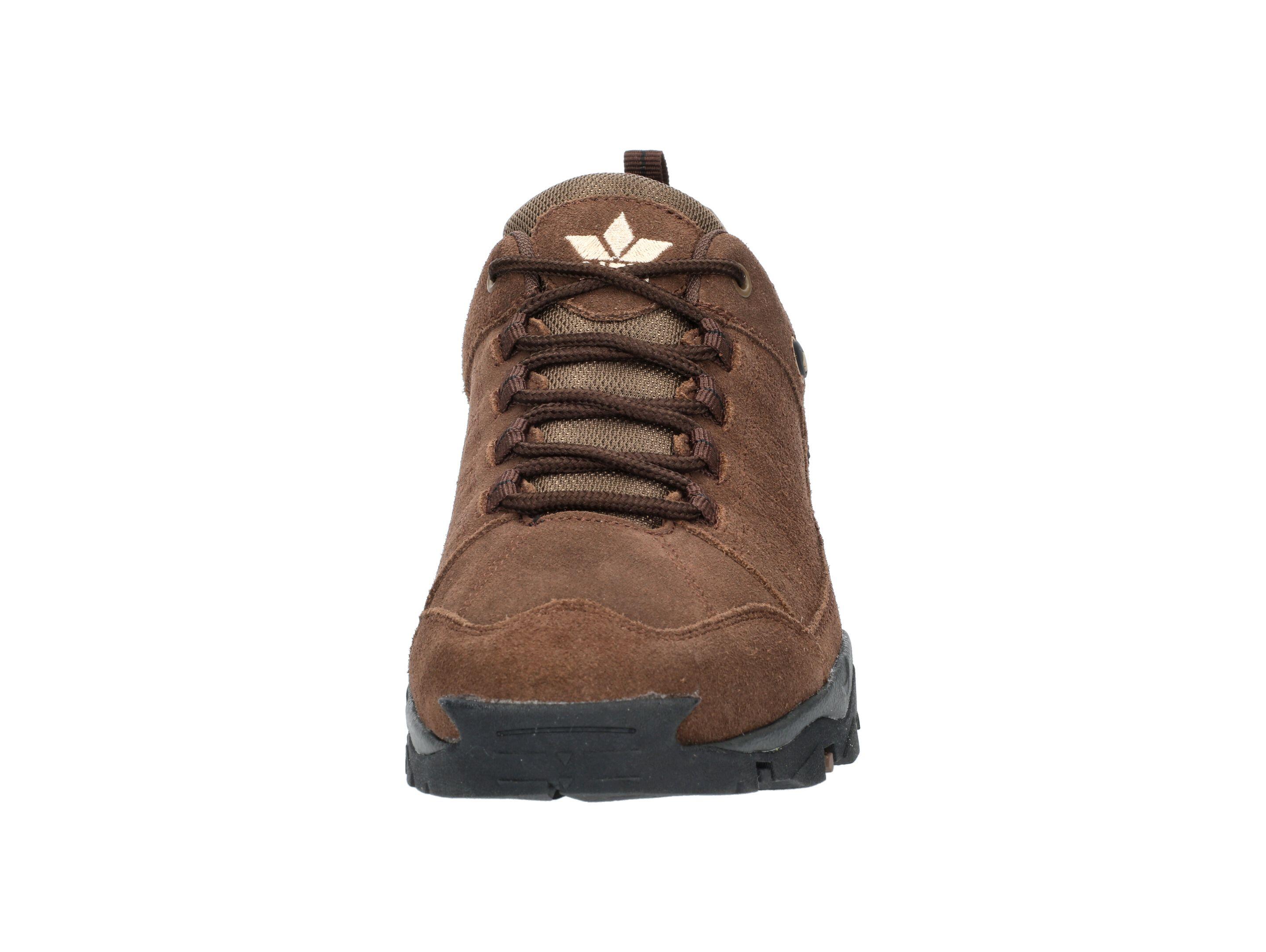 Chaussures outdoor homme LICO Fairfield imperméables en cuir velours - marron 3/6