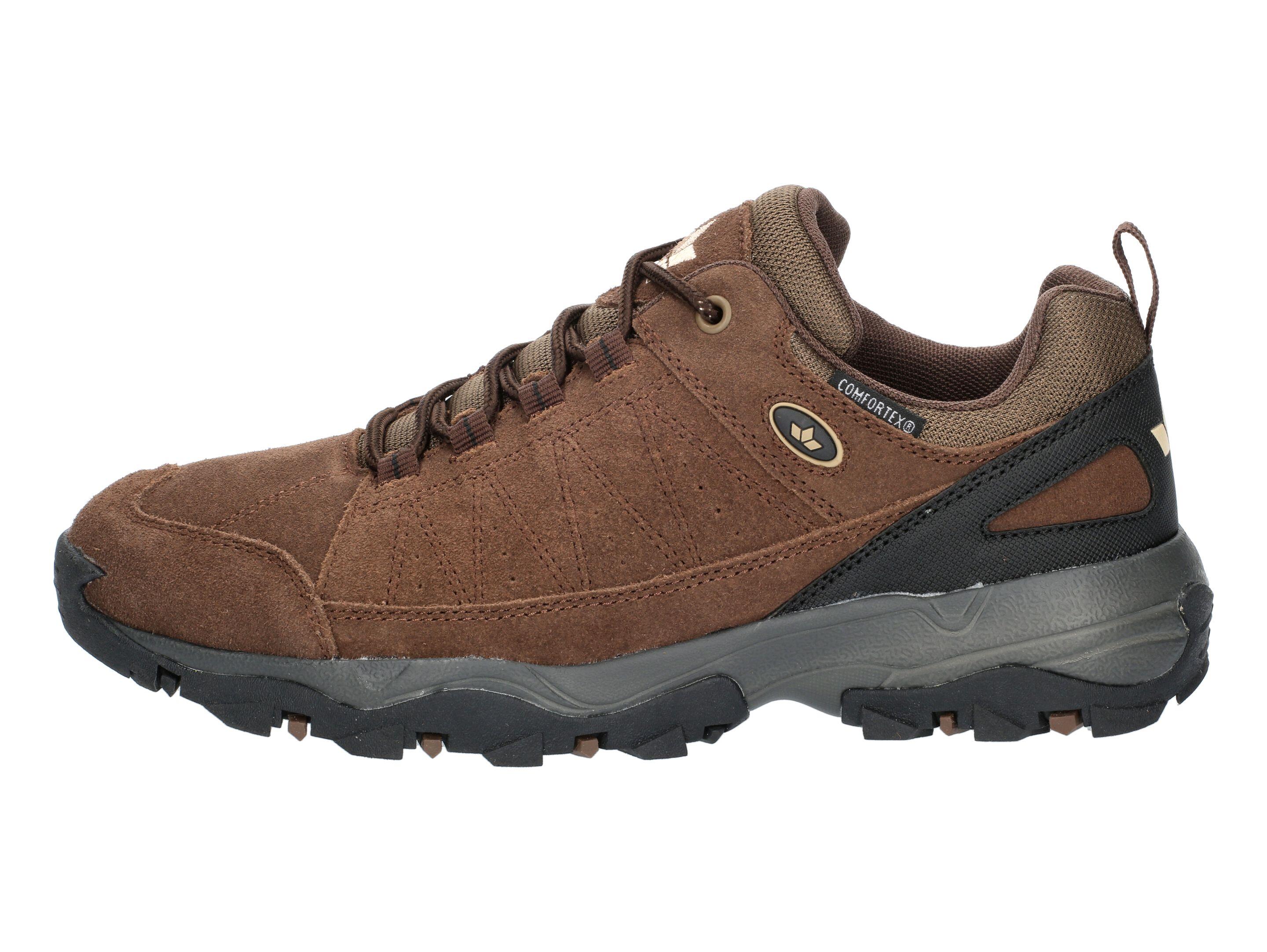 Chaussures outdoor homme LICO Fairfield imperméables en cuir velours - marron 2/6