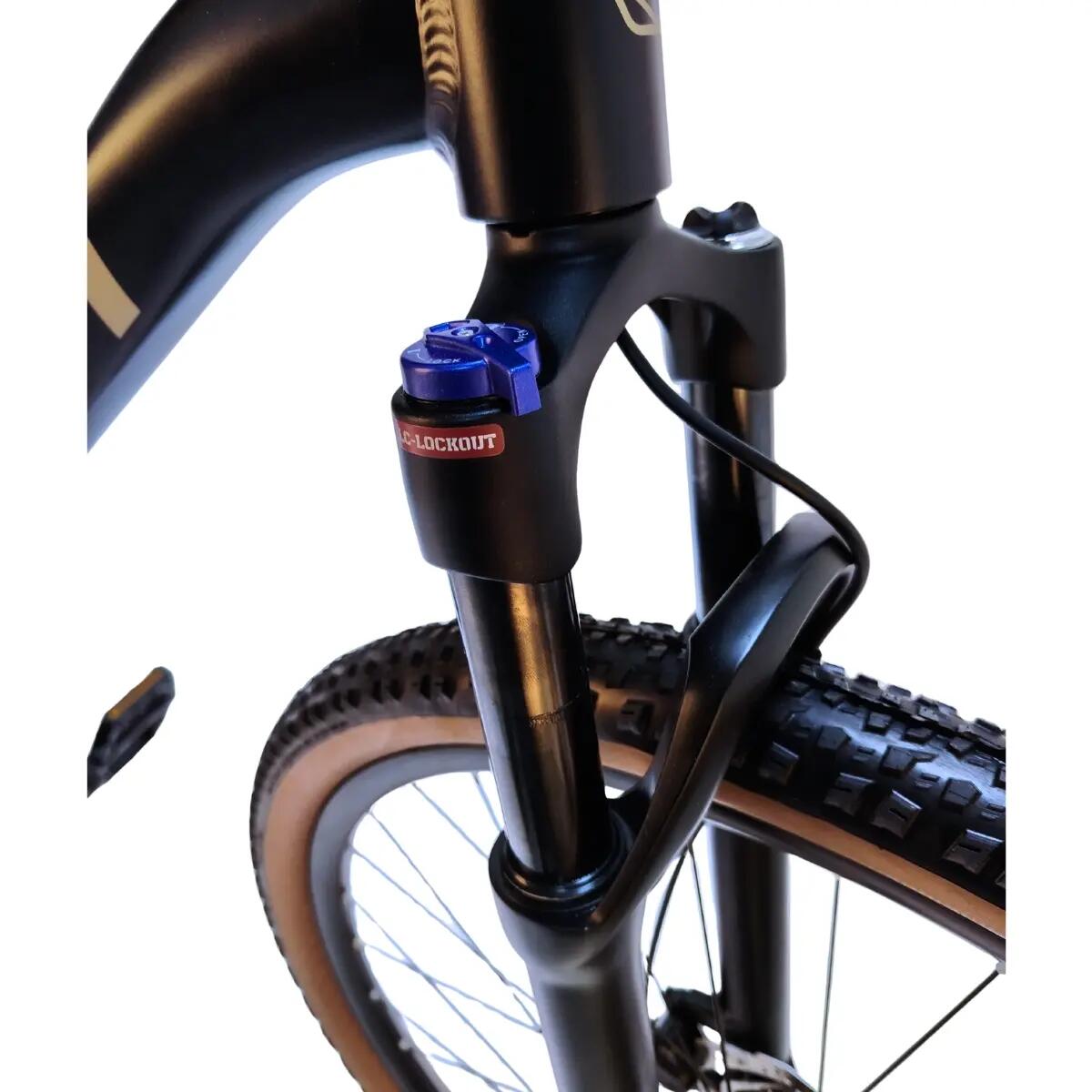 Bicicleta MTB Devron Tsunami, M, Negru, Reambalat 5/7