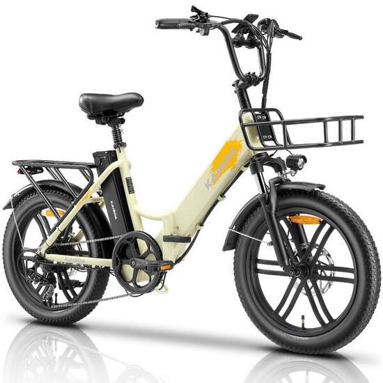 Vélo électrique pour adultes KAISDA K201 batteries doubles 36V 10,4Ah