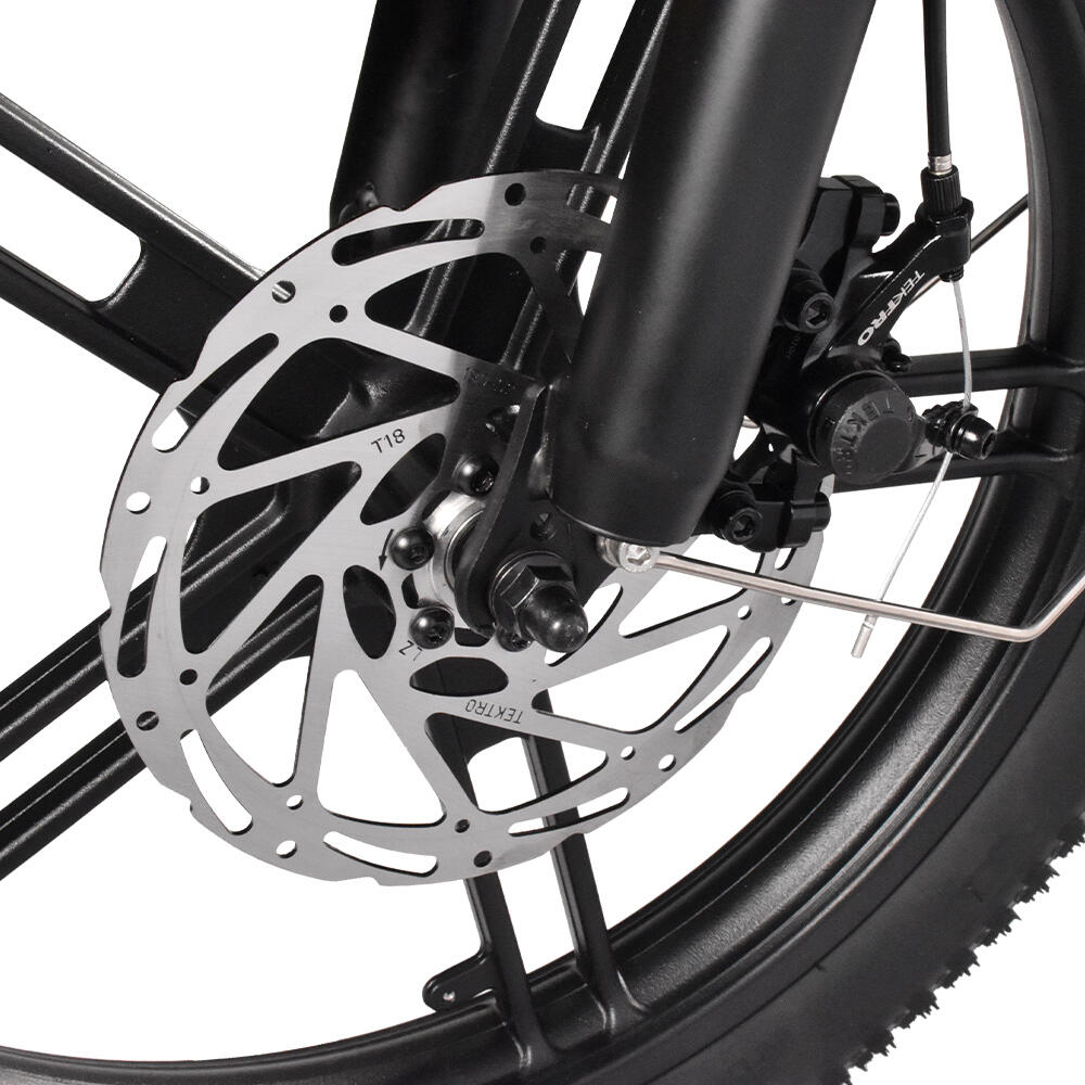 K201 Bicicleta eléctrica 36V Doble batería 10,4Ah Neumático 20×3,0 pulgadas 7/7