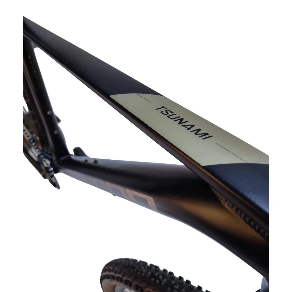 Bicicleta MTB Devron Tsunami, M, Negru, Reambalat 6/7