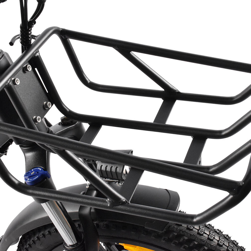 K201 Bicicleta eléctrica 36V Doble batería 10,4Ah Neumático 20×3,0 pulgadas 6/7
