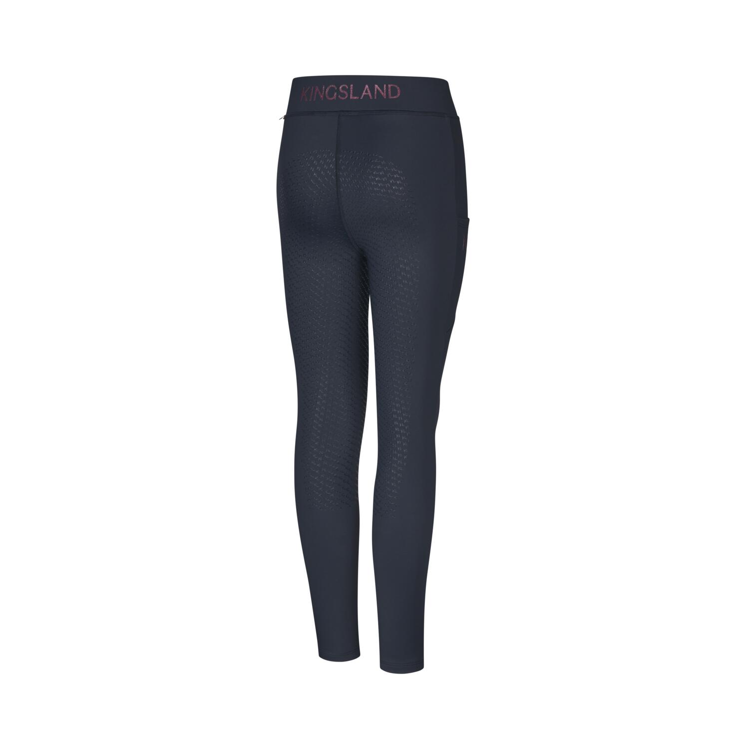 KLMELODY FULL GRIP LEGGINGS F-TEC4 GEBÜRSTET NAVY JUNIOR 2/2