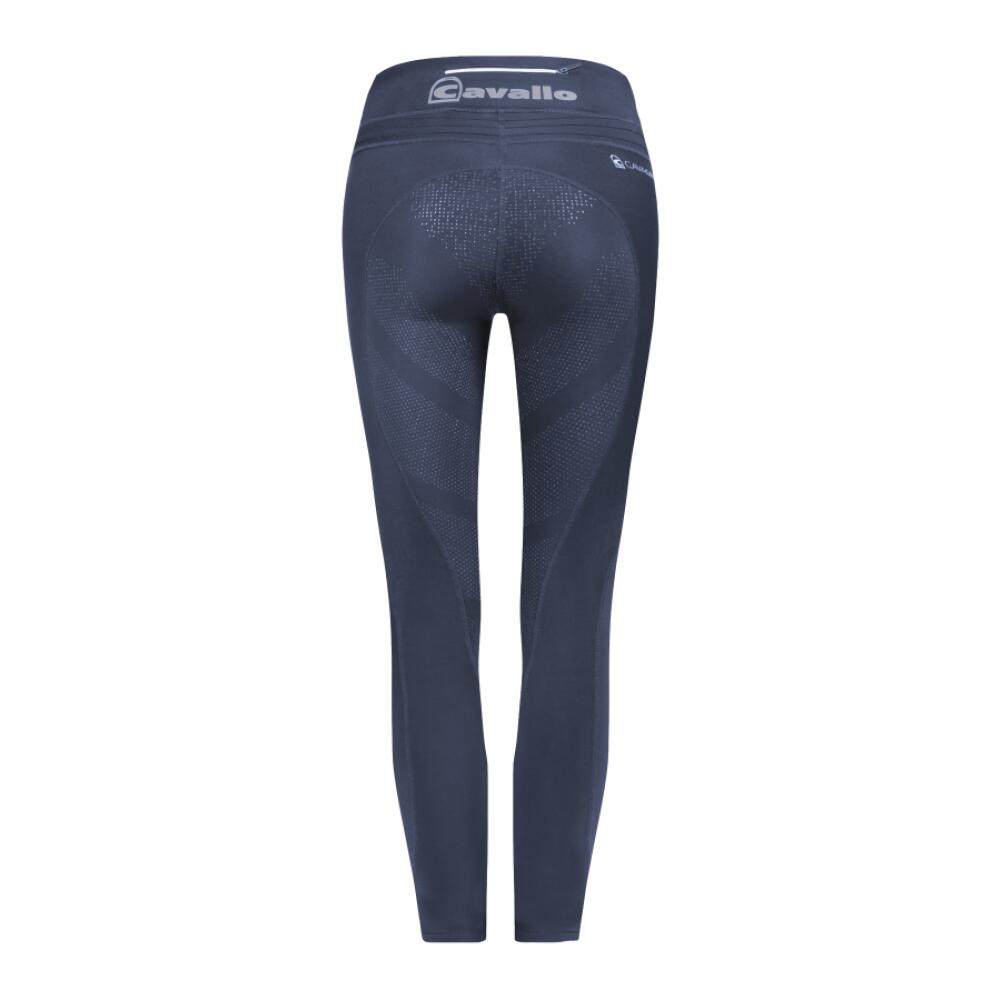 LIN REITLEGGINGS FULL GRIP DUNKELBLAU JUNIOR 2/2