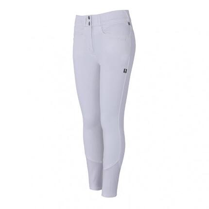Pantalon d’équitation KADI E-TEC full grip blanc